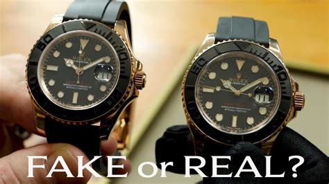 rolex yachtmaster 2 gold fake|how to tell genuine rolex.